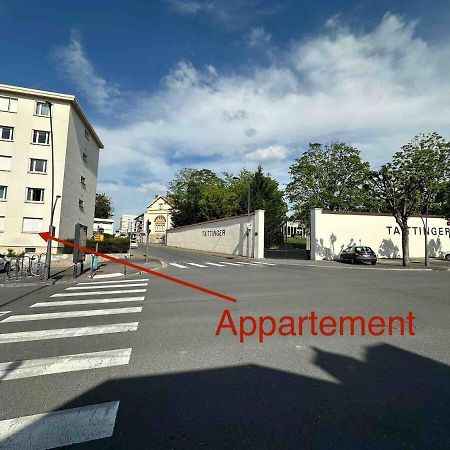 Ferienwohnung Au Coeur Du Quartier Taittinger Reims Exterior foto